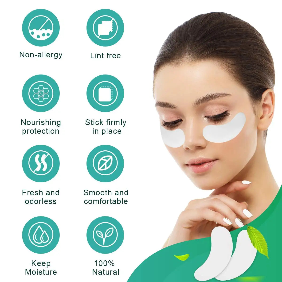 Hydrogel Eye Patches